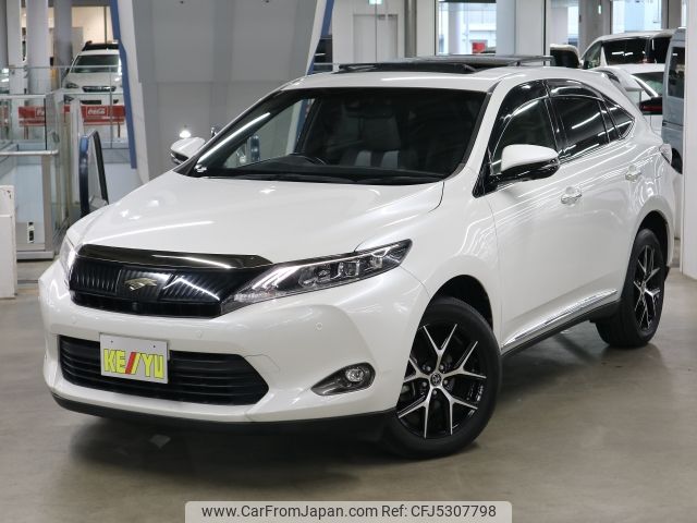 toyota harrier 2016 -TOYOTA--Harrier DBA-ZSU60W--ZSU60-0091704---TOYOTA--Harrier DBA-ZSU60W--ZSU60-0091704- image 1