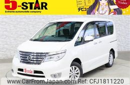 nissan serena 2016 CFJ1811220