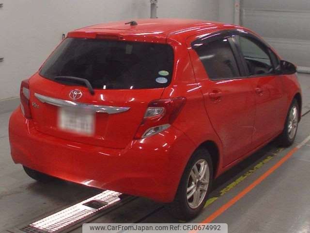 toyota vitz 2014 -TOYOTA 【新潟 502ﾁ2503】--Vitz DBA-KSP130--KSP130-2125657---TOYOTA 【新潟 502ﾁ2503】--Vitz DBA-KSP130--KSP130-2125657- image 2