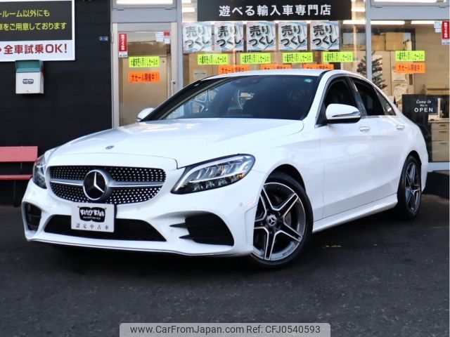 mercedes-benz c-class 2019 -MERCEDES-BENZ--Benz C Class DBA-205040C--WDD2050402R448627---MERCEDES-BENZ--Benz C Class DBA-205040C--WDD2050402R448627- image 1