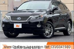 lexus rx 2009 CFJ0341950