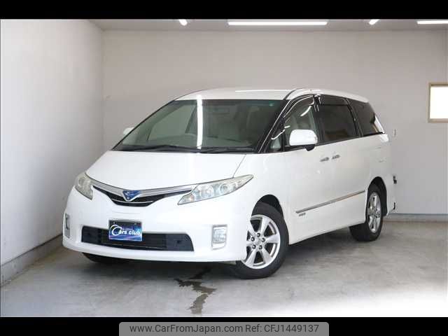 toyota estima-hybrid 2009 -TOYOTA--Estima Hybrid DAA-AHR20W--AHR20-7030967---TOYOTA--Estima Hybrid DAA-AHR20W--AHR20-7030967- image 1