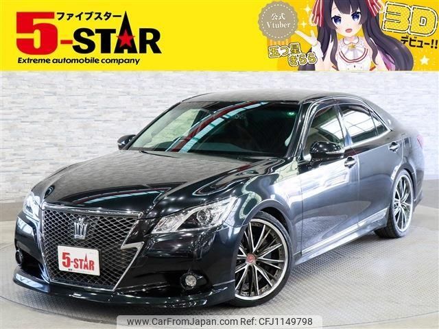 toyota crown 2013 -TOYOTA--Crown DBA-GRS214--GRS214-6000345---TOYOTA--Crown DBA-GRS214--GRS214-6000345- image 1