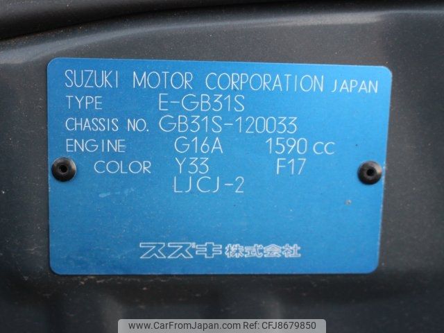 1996 Suzuki Cultus Crescent GB31S - Car Price $2,506