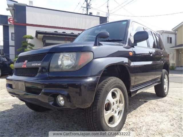 mitsubishi pajero-io 2001 -MITSUBISHI--Pajero io GH-H76W--H76W-5200476---MITSUBISHI--Pajero io GH-H76W--H76W-5200476- image 1