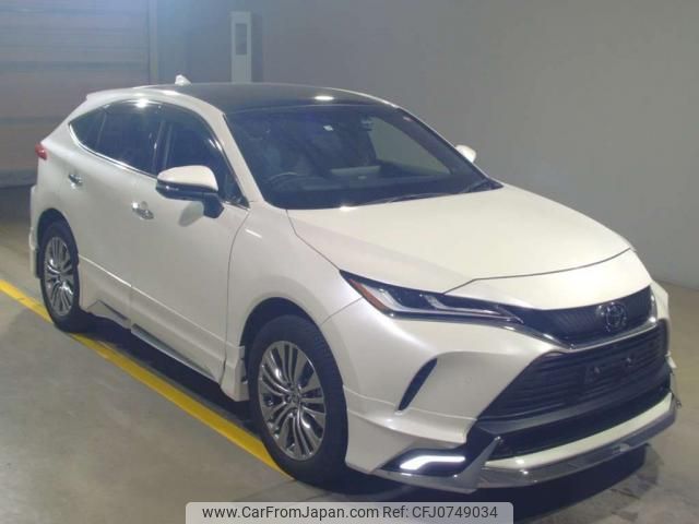 toyota harrier 2021 quick_quick_6BA-MXUA80_MXUA80-0063264 image 1