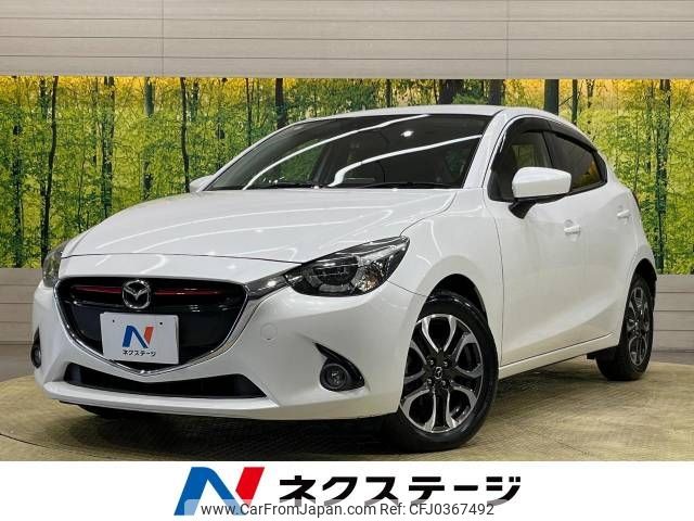 mazda demio 2014 -MAZDA--Demio LDA-DJ5FS--DJ5FS-101587---MAZDA--Demio LDA-DJ5FS--DJ5FS-101587- image 1