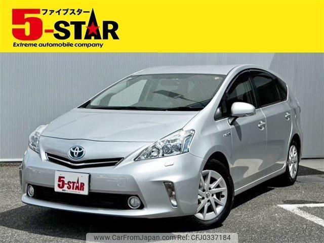 toyota prius-α 2012 -TOYOTA--Prius α DAA-ZVW40W--ZVW40-3027107---TOYOTA--Prius α DAA-ZVW40W--ZVW40-3027107- image 1