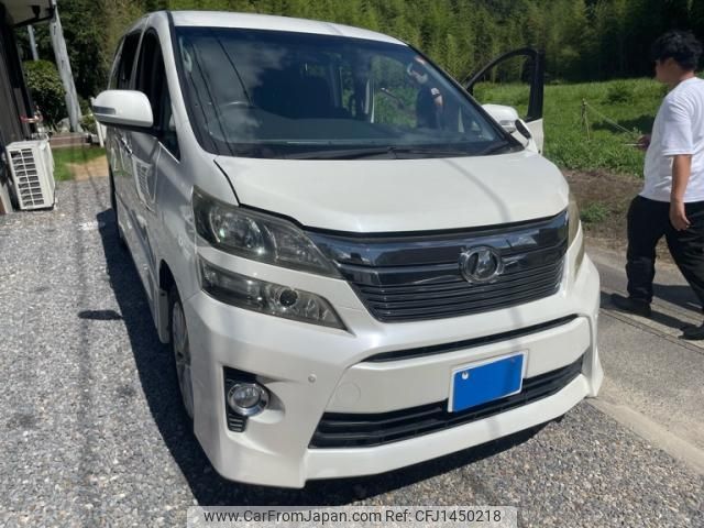 toyota vellfire 2012 -TOYOTA--Vellfire DBA-ANH25W--ANH25-8038318---TOYOTA--Vellfire DBA-ANH25W--ANH25-8038318- image 1
