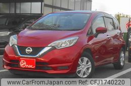 nissan note 2017 CFJ1740220