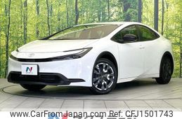 toyota prius 2024 CFJ1501743