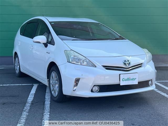 toyota prius-α 2012 -TOYOTA--Prius α DAA-ZVW41W--ZVW41-3166395---TOYOTA--Prius α DAA-ZVW41W--ZVW41-3166395- image 1