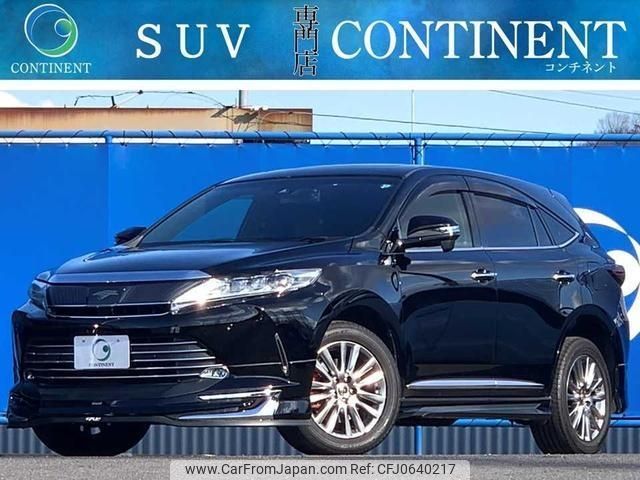 toyota harrier 2017 -TOYOTA--Harrier ZSU60W--ZSU60-0125506---TOYOTA--Harrier ZSU60W--ZSU60-0125506- image 1