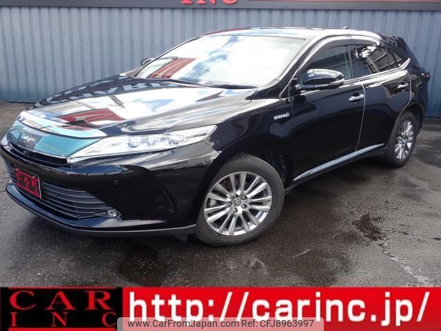 toyota harrier-hybrid 2017 quick_quick_AVU65W_AVU65-0055183 image 1