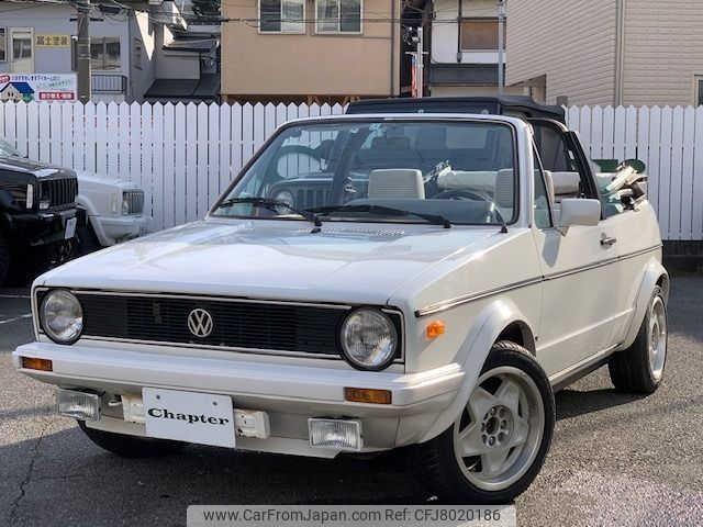 volkswagen golf-convertible 1985 -VOLKSWAGEN--VW Golf Cabriolet 9999--WVWZZZ15ZFK012144---VOLKSWAGEN--VW Golf Cabriolet 9999--WVWZZZ15ZFK012144- image 1