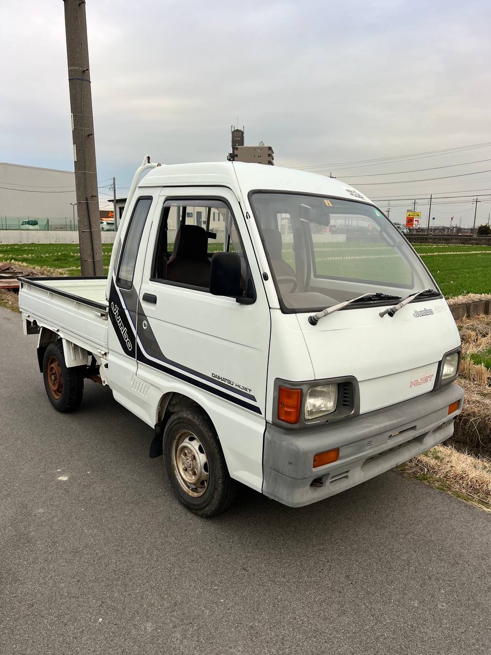 1990 Daihatsu Hijet Truck V-S83P 4WD - Car Price $3,300