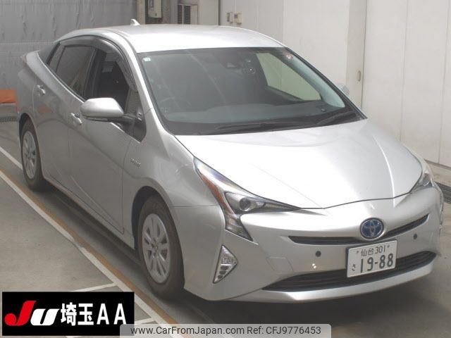 toyota prius 2018 -TOYOTA 【仙台 301ｻ1988】--Prius ZVW50--6140162---TOYOTA 【仙台 301ｻ1988】--Prius ZVW50--6140162- image 1