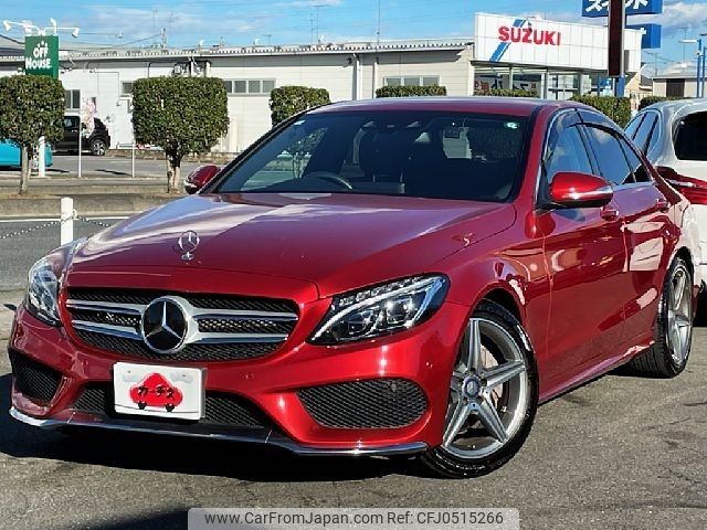 mercedes-benz c-class 2015 -MERCEDES-BENZ--Benz C Class DBA-205040C--WDD2050402R074750---MERCEDES-BENZ--Benz C Class DBA-205040C--WDD2050402R074750- image 1