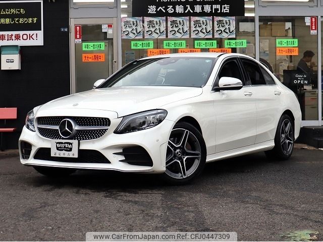 mercedes-benz c-class 2019 -MERCEDES-BENZ--Benz C Class LDA-205014--WDD2050142R489522---MERCEDES-BENZ--Benz C Class LDA-205014--WDD2050142R489522- image 1