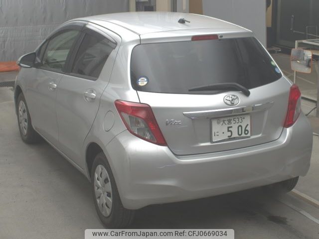 toyota vitz 2012 -TOYOTA 【大宮 533ﾆ506】--Vitz NSP130--2095652---TOYOTA 【大宮 533ﾆ506】--Vitz NSP130--2095652- image 2