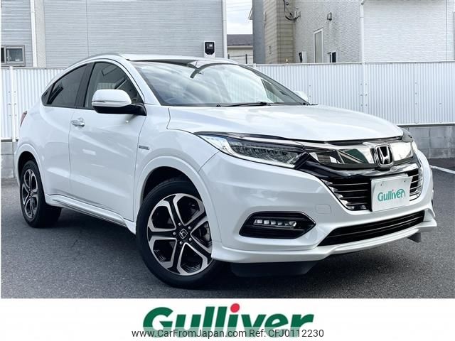 honda vezel 2021 -HONDA--VEZEL 6AA-RU3--RU3-1403063---HONDA--VEZEL 6AA-RU3--RU3-1403063- image 1