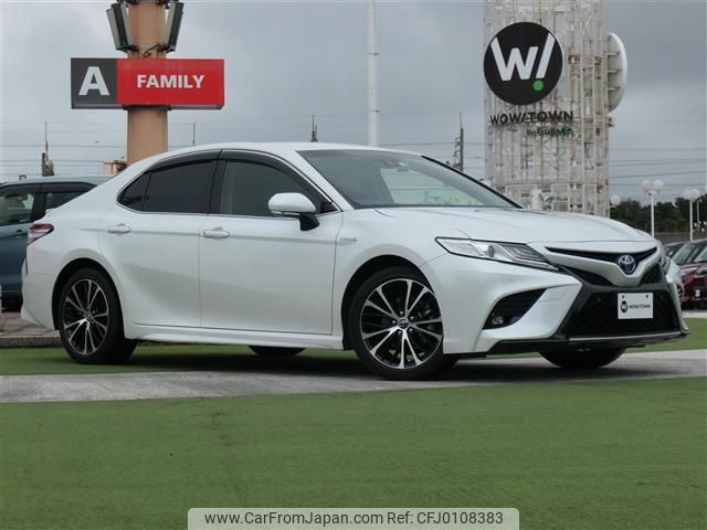 toyota camry 2019 -TOYOTA--Camry DAA-AXVH70--AXVH70-1053729---TOYOTA--Camry DAA-AXVH70--AXVH70-1053729- image 1