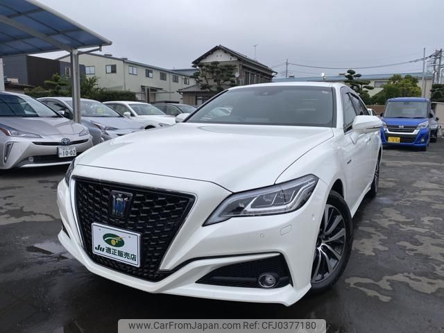 toyota crown 2018 -TOYOTA 【名変中 】--Crown AZSH20--1013371---TOYOTA 【名変中 】--Crown AZSH20--1013371- image 1