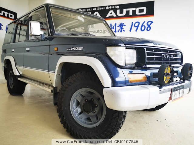 toyota land-cruiser-prado 1995 -TOYOTA--Land Cruiser Prado KZJ78W--0033827---TOYOTA--Land Cruiser Prado KZJ78W--0033827- image 1