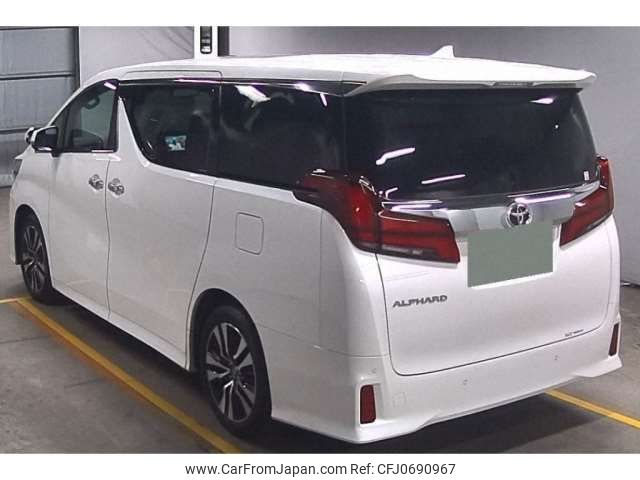 toyota alphard 2020 -TOYOTA 【山梨 332ﾕ1219】--Alphard 3BA-AGH30W--AGH30W-9008960---TOYOTA 【山梨 332ﾕ1219】--Alphard 3BA-AGH30W--AGH30W-9008960- image 2