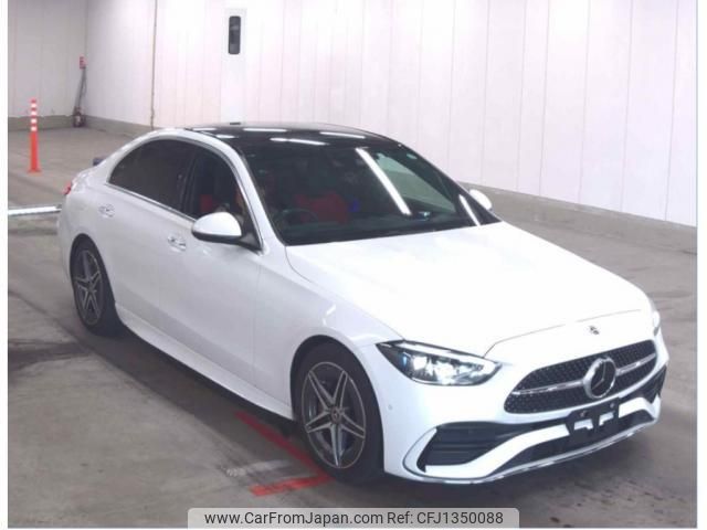 mercedes-benz c-class 2021 quick_quick_3CA-206004C_W1K2060042F021167 image 1