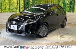 nissan note 2022 CFJ1761198
