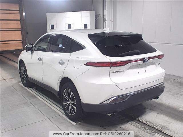 toyota harrier 2021 -TOYOTA--Harrier AXUH80-0026670---TOYOTA--Harrier AXUH80-0026670- image 2