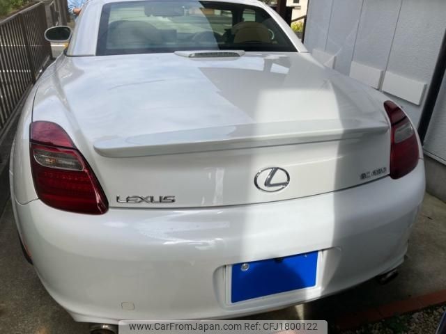 lexus sc 2006 CFJ1800122 image 2