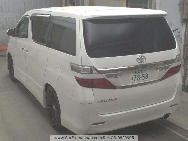 toyota vellfire 2012 -TOYOTA 【土浦 301ﾎ7858】--Vellfire ANH25W--8036227---TOYOTA 【土浦 301ﾎ7858】--Vellfire ANH25W--8036227- image 2