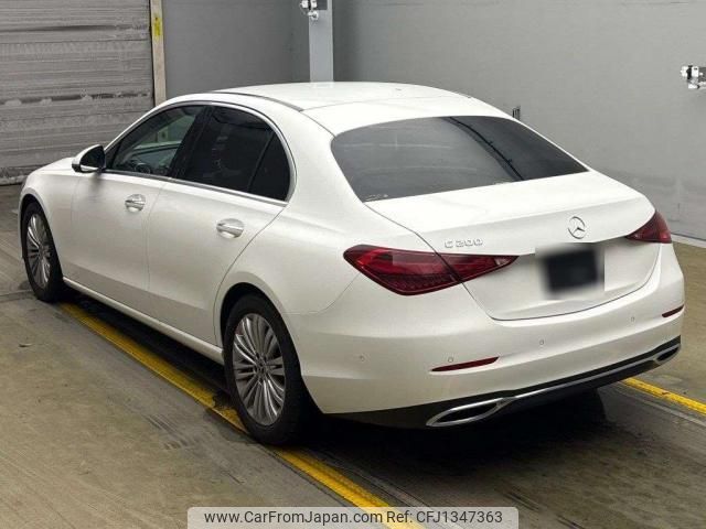 mercedes-benz c-class 2022 quick_quick_5AA-206042C_W1K2060422R047160 image 2