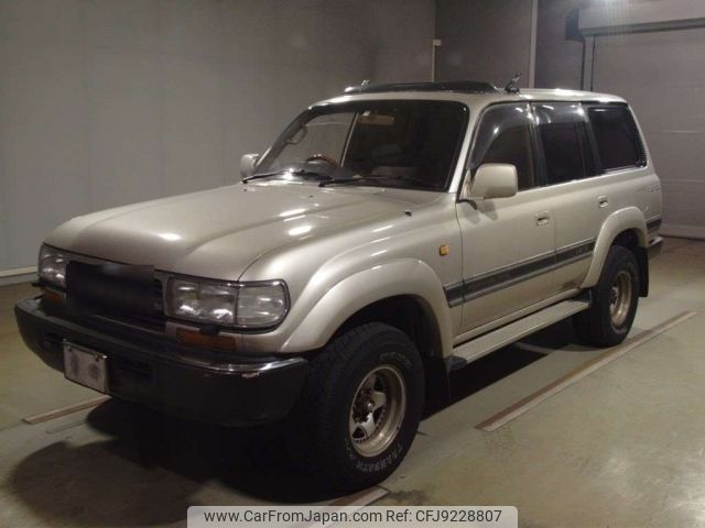 toyota land-cruiser 1991 -TOYOTA--Land Cruiser HDJ81V-0012707---TOYOTA--Land Cruiser HDJ81V-0012707- image 1