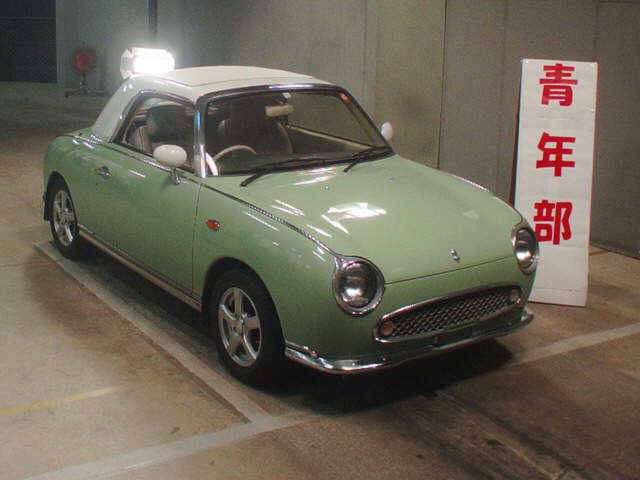 nissan figaro 1991 -日産--ﾌｨｶﾞﾛ FK10--FK10-004819---日産--ﾌｨｶﾞﾛ FK10--FK10-004819- image 1