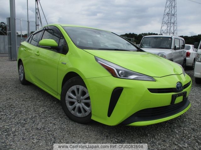 toyota prius 2019 -TOYOTA--Prius DAA-ZVW51--ZVW51-8064197---TOYOTA--Prius DAA-ZVW51--ZVW51-8064197- image 1