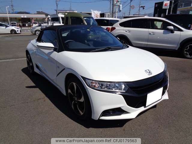 honda s660 2016 -HONDA 【静岡 584ｲ3588】--S660 JW5--1014677---HONDA 【静岡 584ｲ3588】--S660 JW5--1014677- image 1