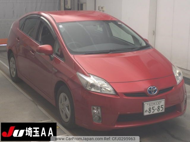 toyota prius 2010 -TOYOTA 【北九州 330ﾇ8585】--Prius ZVW30-1280172---TOYOTA 【北九州 330ﾇ8585】--Prius ZVW30-1280172- image 1