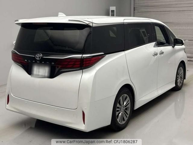 toyota alphard 2024 CFJ1806287 image 2