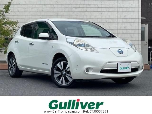 nissan leaf 2015 -NISSAN--Leaf ZAA-AZE0--AZE0-122221---NISSAN--Leaf ZAA-AZE0--AZE0-122221- image 1