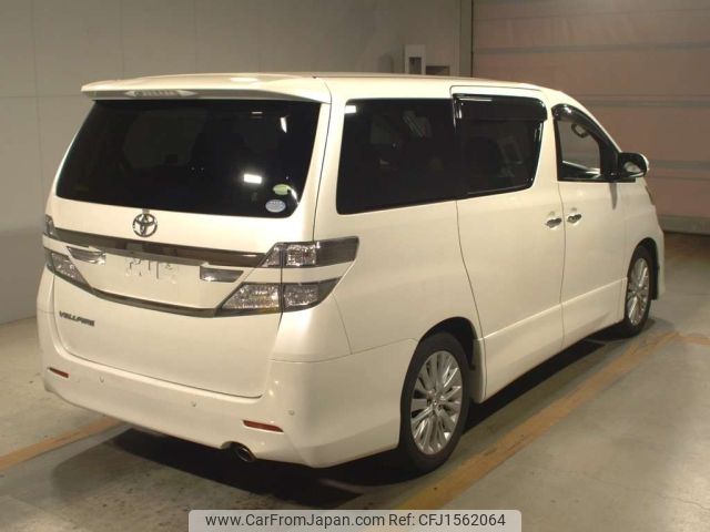 toyota vellfire 2012 CFJ1562064 image 2