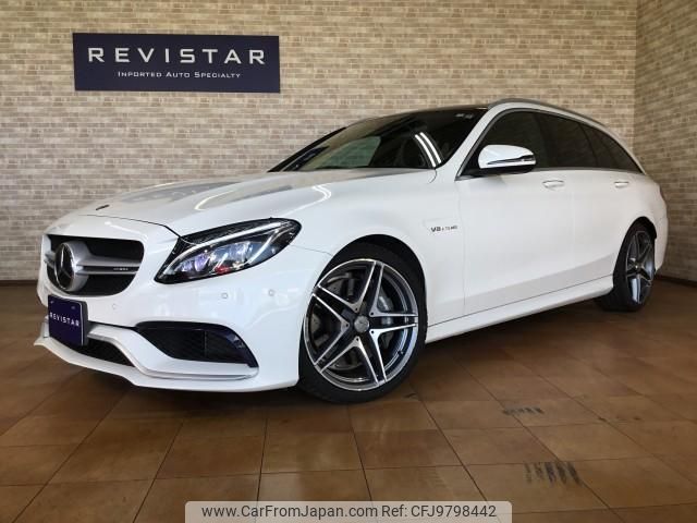 mercedes-benz c-class-station-wagon 2018 quick_quick_CBA-205286_WDD2052862F353360 image 1