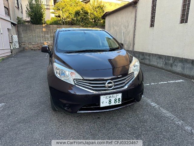 nissan note 2013 -NISSAN 【広島 512ﾃ888】--Note E12--123031---NISSAN 【広島 512ﾃ888】--Note E12--123031- image 1