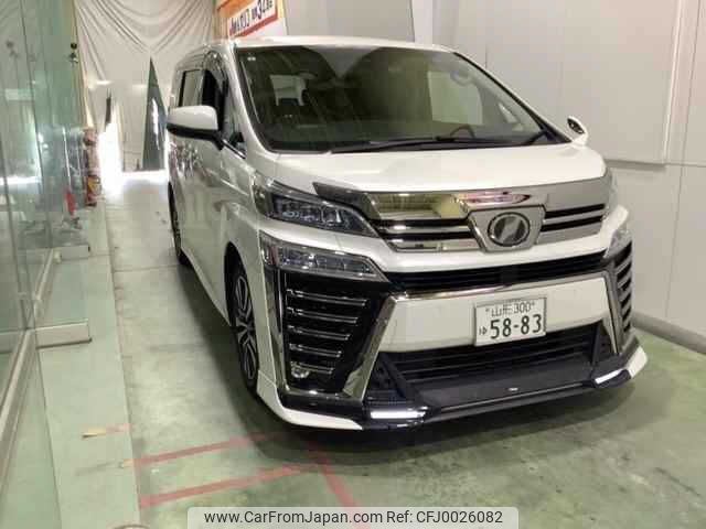 toyota vellfire 2019 -TOYOTA 【山形 300ﾕ5883】--Vellfire AGH30W--0237381---TOYOTA 【山形 300ﾕ5883】--Vellfire AGH30W--0237381- image 1