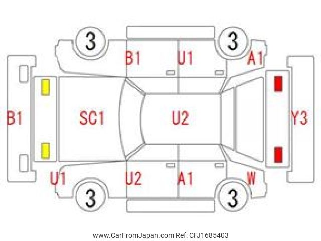 toyota crown 2000 CFJ1685403 image 2