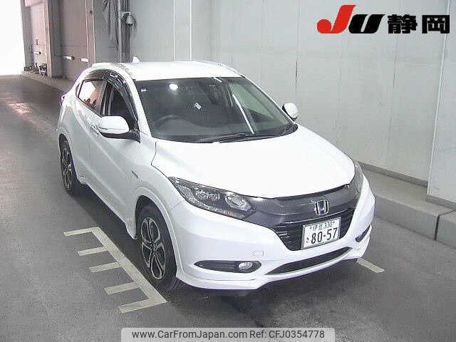 honda vezel 2014 -HONDA 【伊豆 330ｻ8057】--VEZEL RU3--RU3-1040870---HONDA 【伊豆 330ｻ8057】--VEZEL RU3--RU3-1040870- image 1