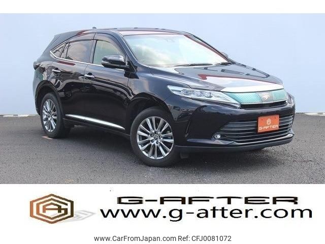 toyota harrier 2018 -TOYOTA--Harrier DBA-ZSU60W--ZSU60-0123453---TOYOTA--Harrier DBA-ZSU60W--ZSU60-0123453- image 1