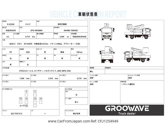 isuzu elf-truck 2020 GOO_NET_EXCHANGE_0541786A30250605W001 image 2